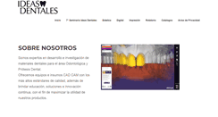 Desktop Screenshot of ideasdentales.com